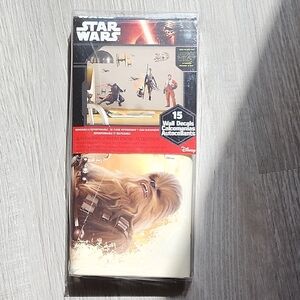 Star Wars Wall Decals Set USED